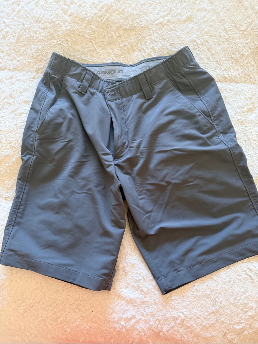 Under Armour Men’s Slate Gray Athletic Shorts
